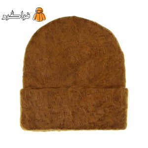 کلاه پشم شتر مردانه و زنانه قهوه ای (1)